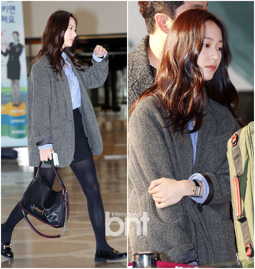 Krystal郑秀晶现身机场 黑丝裹腿气质高冷 Krystal郑秀晶现身机场 黑丝裹腿气质高冷