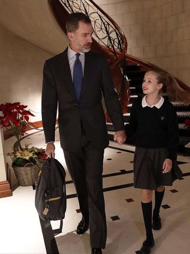 西班牙小公主生活照曝光,王室生活也犹如常人