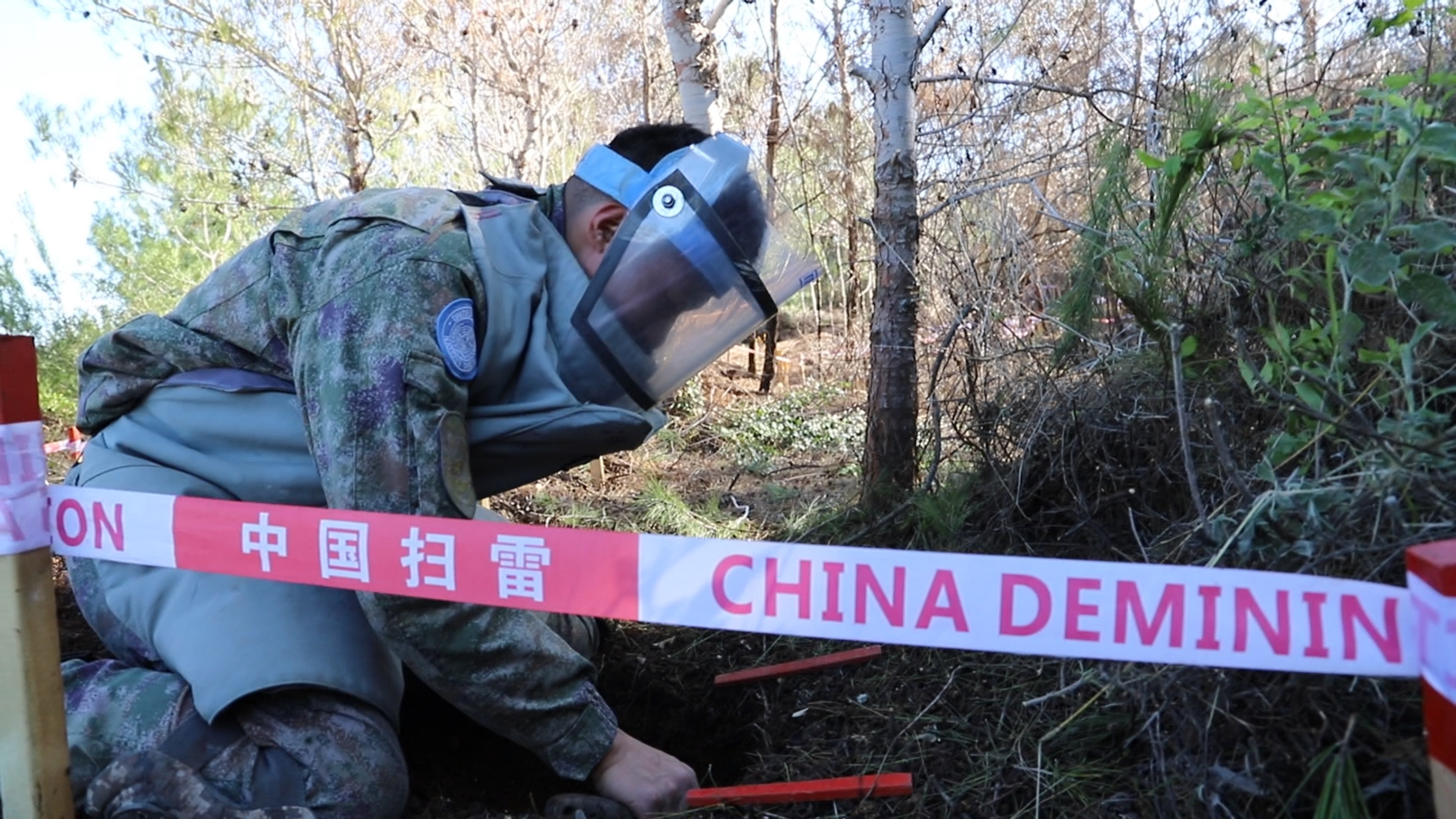 中国第20批赴黎维和多功能工兵分队高标准通过联合国军事能力评估_北京时间