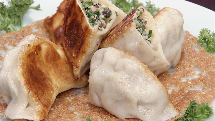 《养生厨房》韭菜锅贴