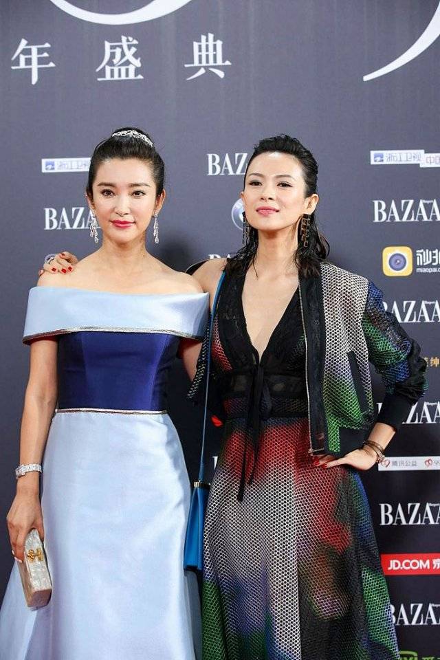 章子怡李冰冰世纪同框 眼里都是戏