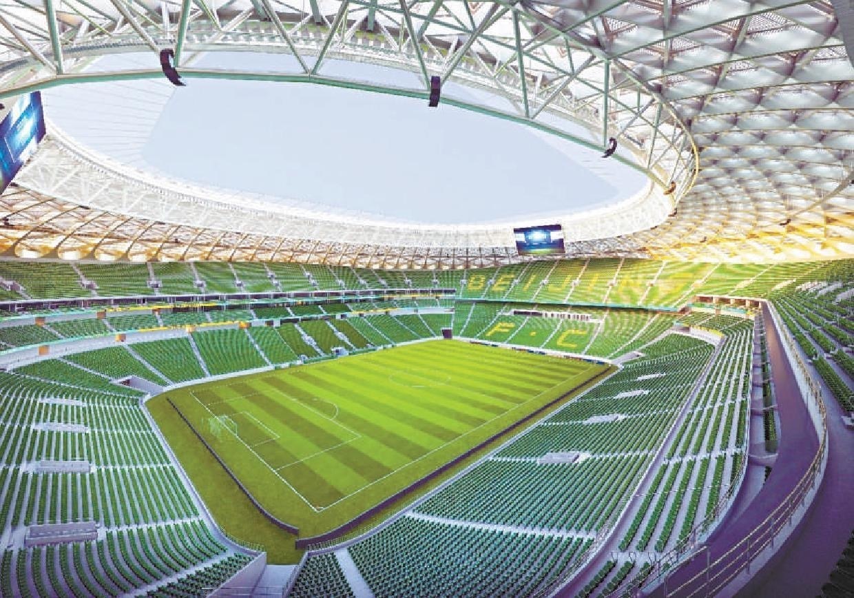 据中赫工体副总经理,工程负责人宋鹏介绍,自去年8月工体改造复建启动