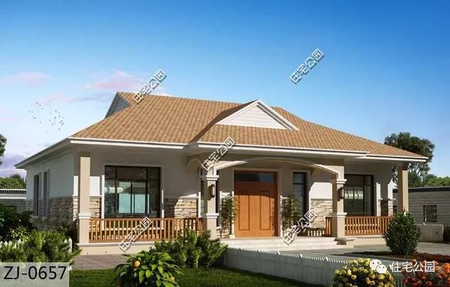 农村一层小平房16X12米,3室2厅,四平八稳!