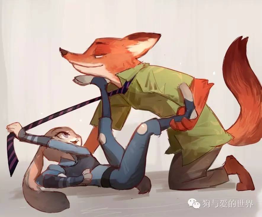 《疯狂动物城》朱迪和尼克结婚生了个.