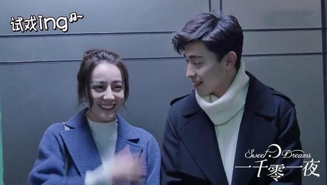 迪丽热巴与邓伦电梯吻幕后,确定真实亲吻拍完