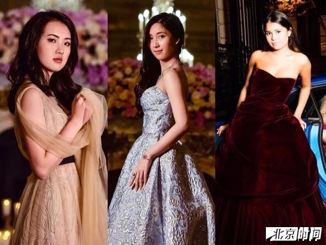 其中风头最盛的就是20岁的姚安娜（Annabel Yao）。左一为姚安娜。