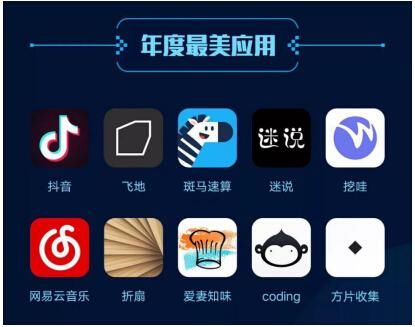 抖音、网易云音乐、迷说等获选华为应用市场2