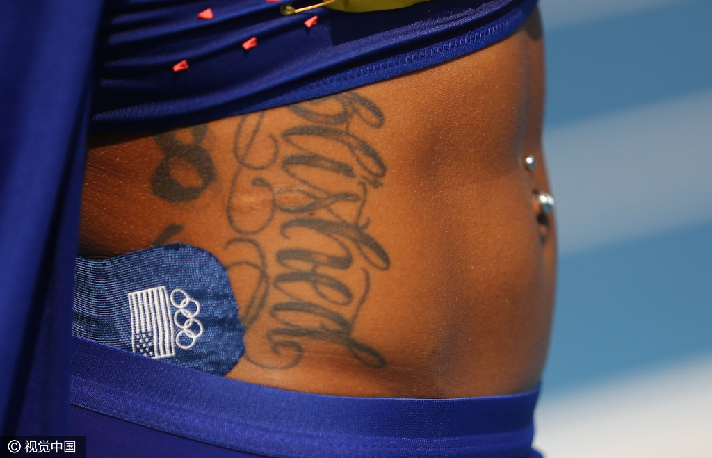 你是看腹肌、还是文身、还是脐钉？