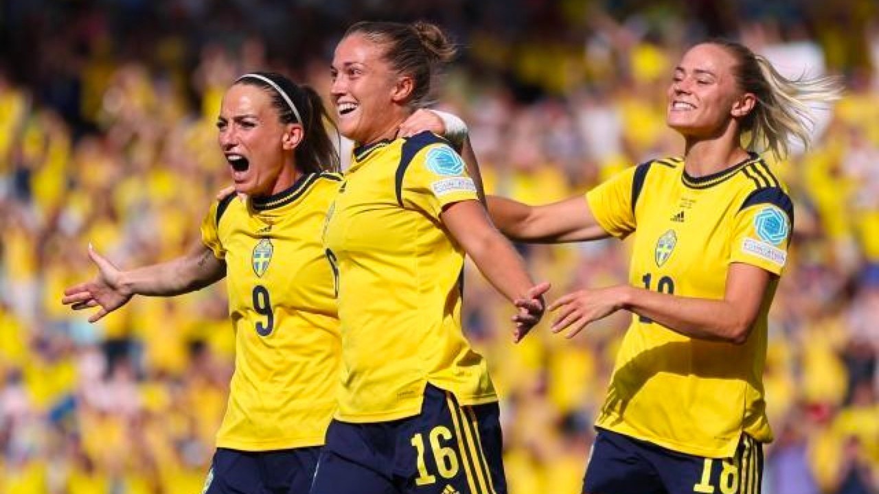 女足欧洲杯:瑞典5比0大胜葡萄牙,荷兰晋级将战法国 女足欧洲杯:瑞典5比0大胜葡萄牙,荷兰晋级将战法国