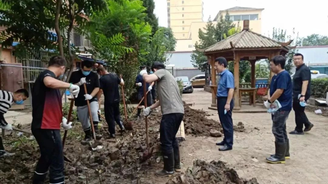 探访灾后北京门头沟：清淤清扫工作已处于收尾阶段