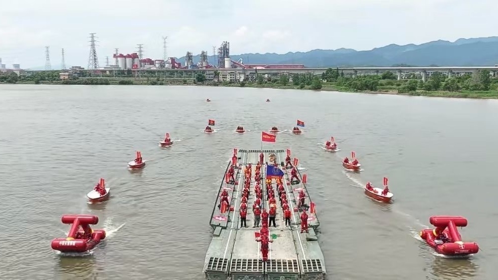 中国安能参演“应急使命·2024”防汛防台风演习 中国安能参演“应急使命·2024”防汛防台风演习