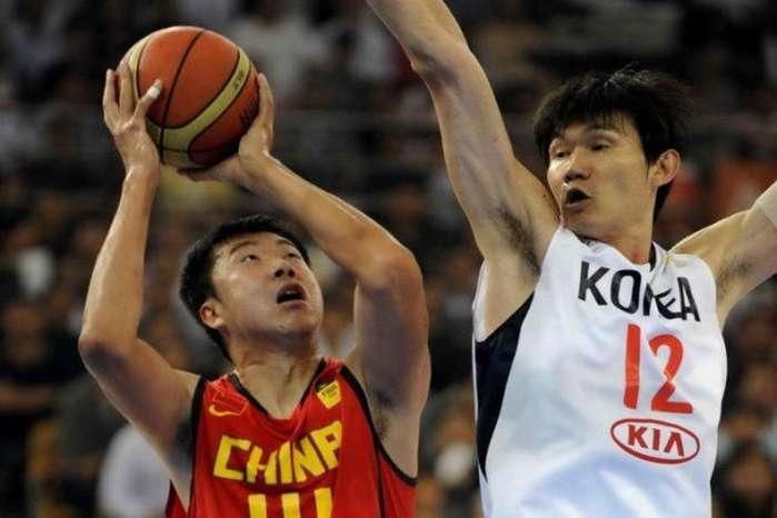 盘点中国男篮世界大赛对阵韩国战绩,对手仅靠