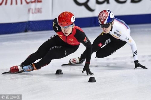 短道速滑世锦赛男队三人全过关 安贤洙状态佳