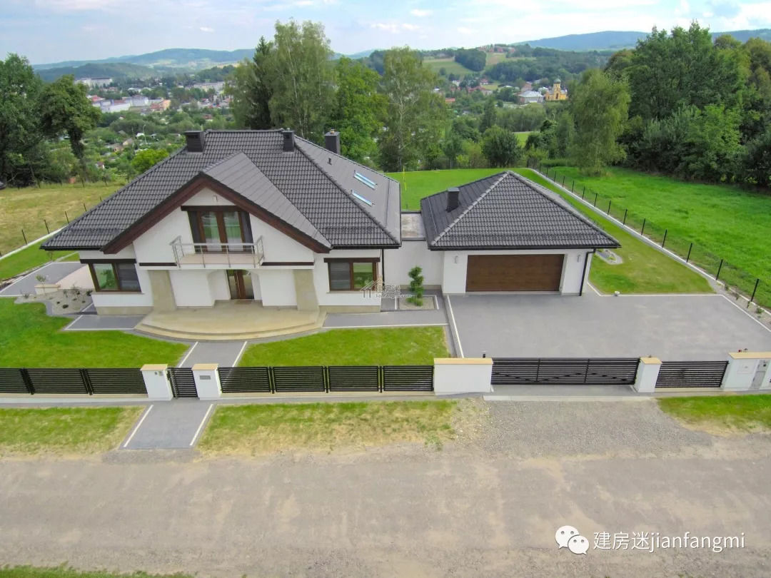 建房图纸-农村自建房一层半25米X17米带车库