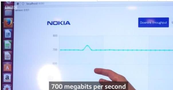 諾基亞5G網路開測，每秒下載速度700M，但卻被華為輕鬆秒殺 科技 第3張