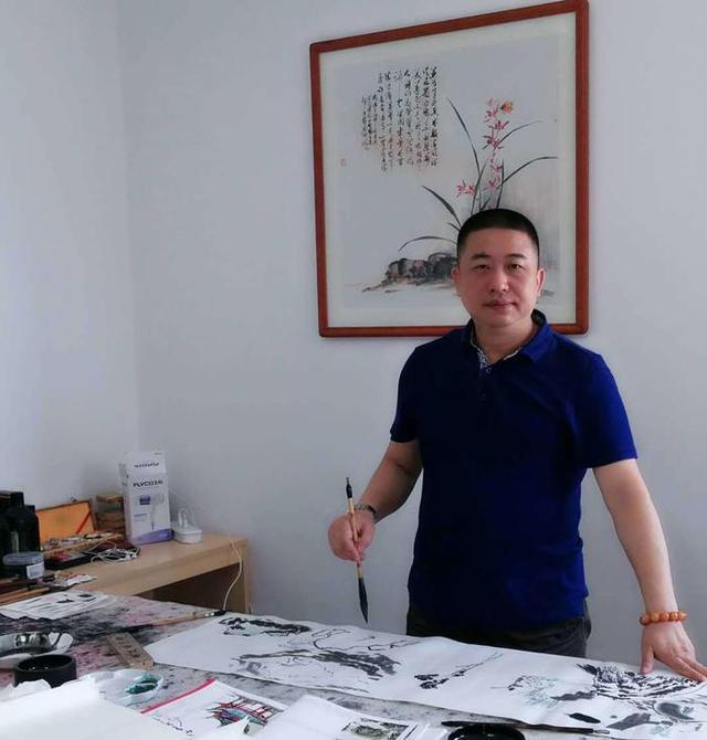 山际见来烟,云从窗里出--书画家杨明昌