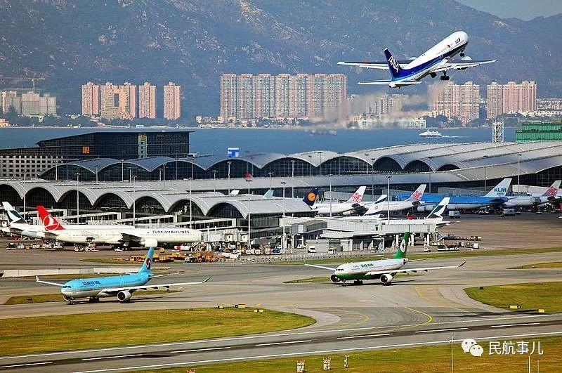 香港机场2018年旅客吞吐量、货运量、起降架