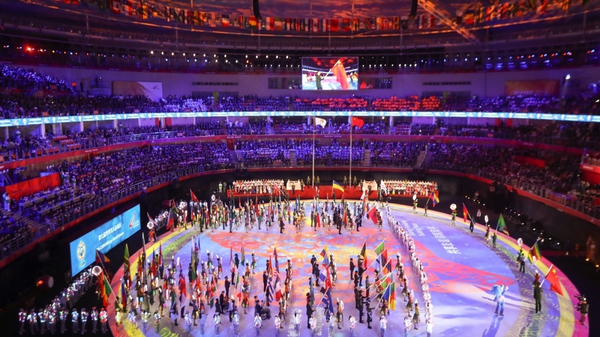 第七届世界军人运动会闭幕式