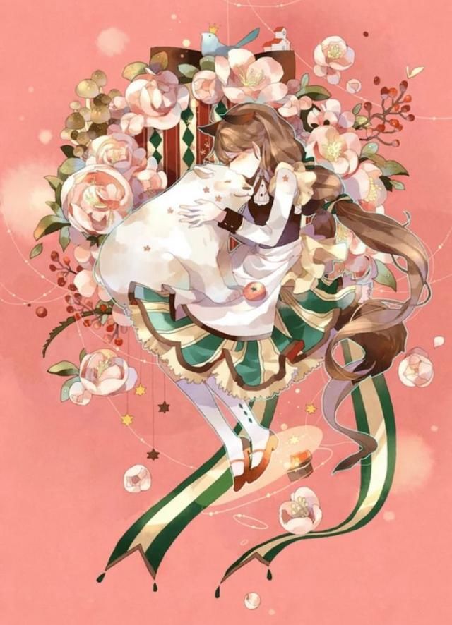 十二星座化身二次元公主,射手座是时间女神,白