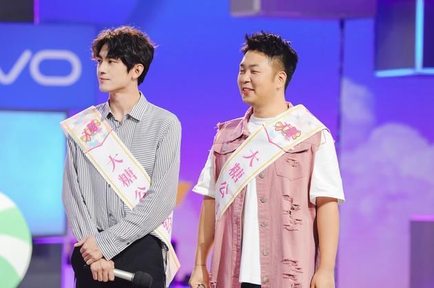 快乐大本营林更新是哪期,林更新赵又廷同框大