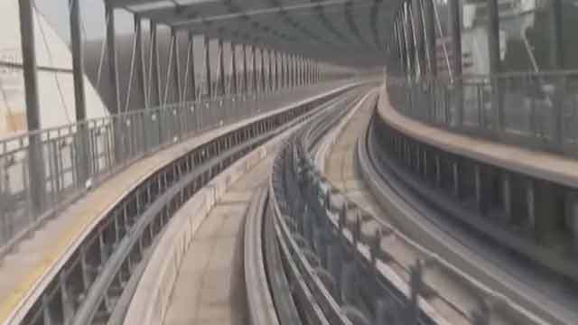 《北京您早》20191214澳门首个轨道交通项目轻轨氹仔线开通_北京时间