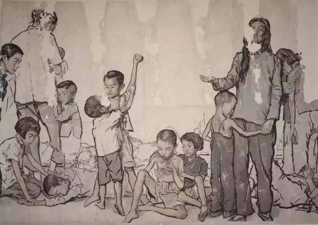 丹青沧海他画出了中国最伟大人物画!周总理说