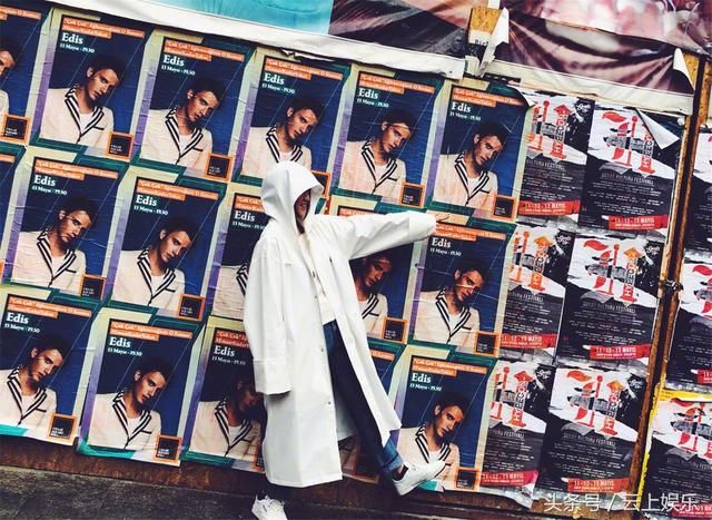 陈乔恩微博删了,重新发全英文的,网友注意力都