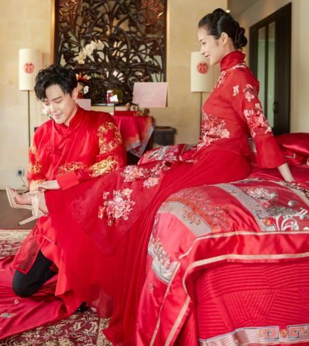 付辛博颖儿婚礼,却被沈梦辰衣服,薛凯琪鞋子,胡