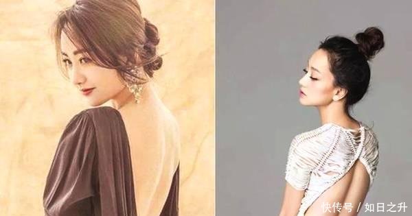 红女星的露背装, 杨幂秀起性感反差大, 赵丽颖腰