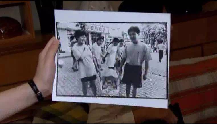 20年前在哈尔滨中央大街拍下三口之家 20年前在哈尔滨中央大街拍下三口之家