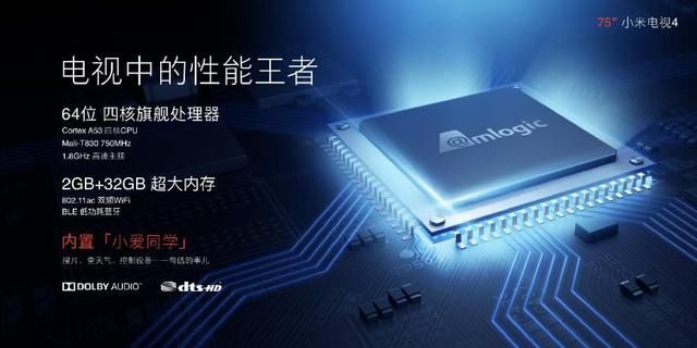小米75寸电视机登场,冲击高价高端能否成功?