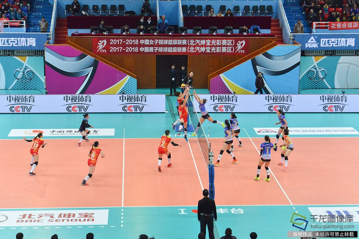 北京汽车女排3比0完胜广州恒大女排豪取四连