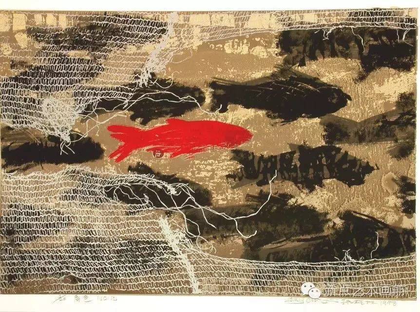 中国丝网版画第一人:张桂林版画作品 中国丝网版画第一人:张桂林版画作品
