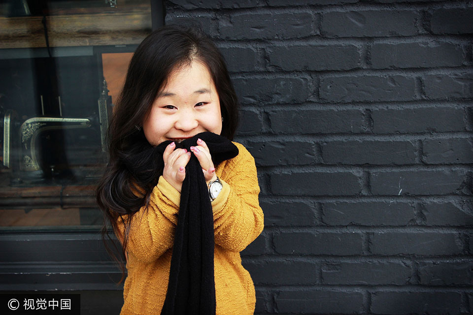 她身高只有1米1 热爱穿搭成时尚博主