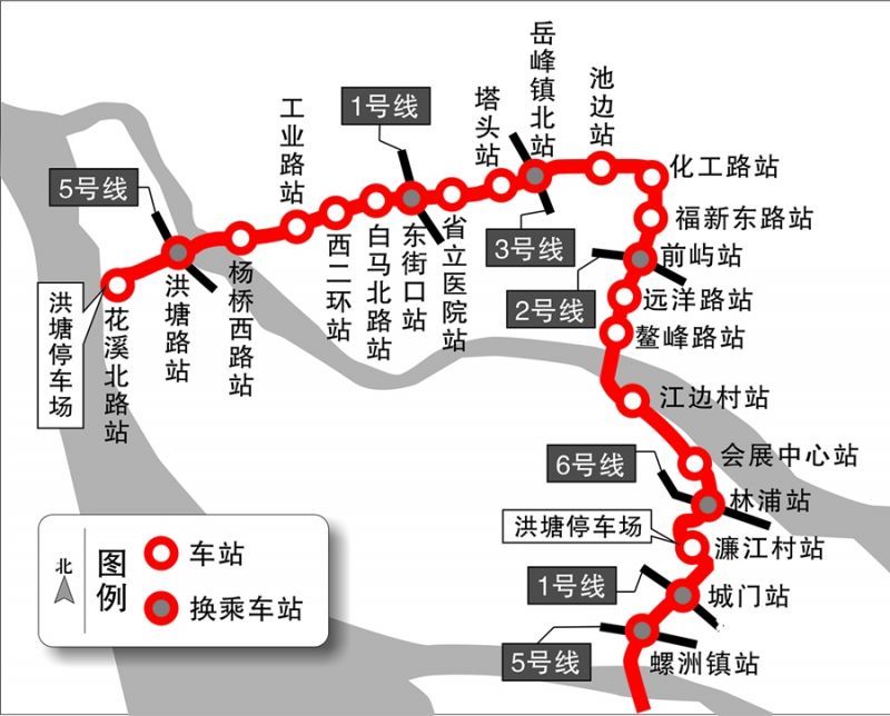 福州地铁4号线拟年底动建 22座车站中7座可换乘