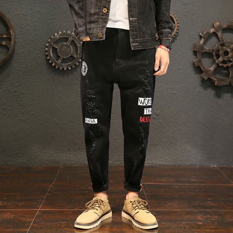 超级小男神,帅气的小裤子,期待你的带走,牛仔裤