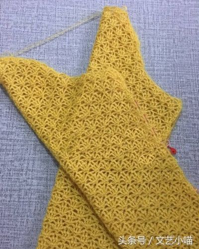 飘逸马海毛中长款钩编开衫编织方法图解,经典