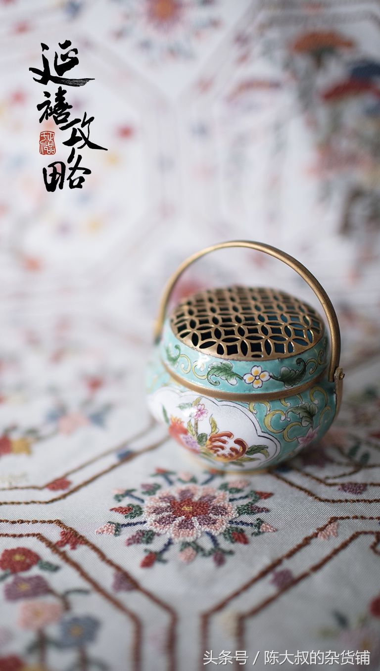 《延禧攻略》头饰绒花高清图片