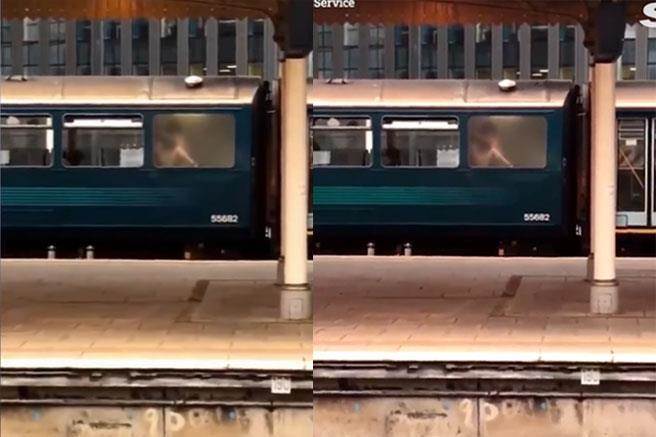 最美风景!网友在火车站候车时看到这幕