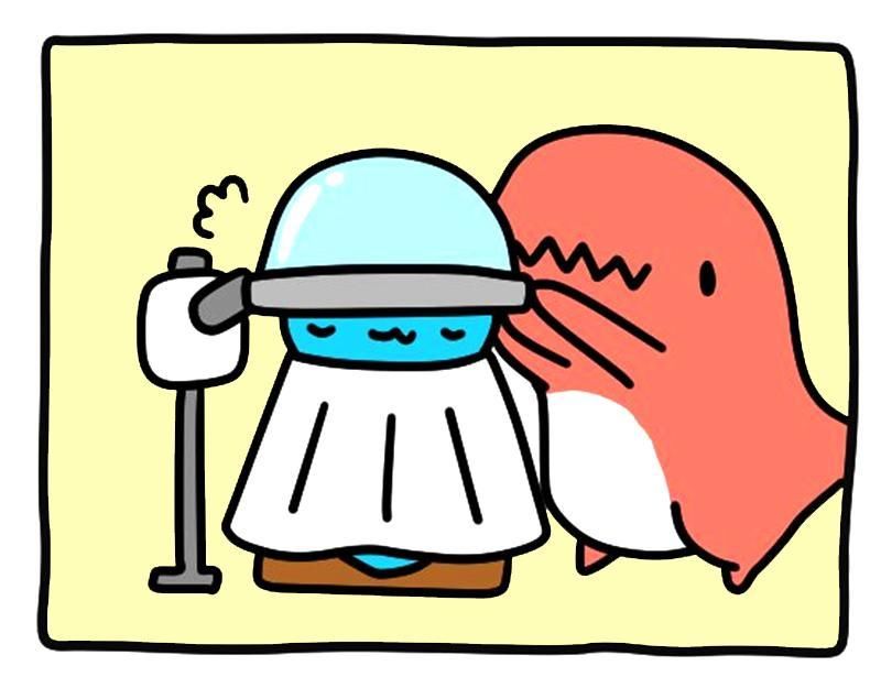 恶搞漫画:一家神奇的理发店