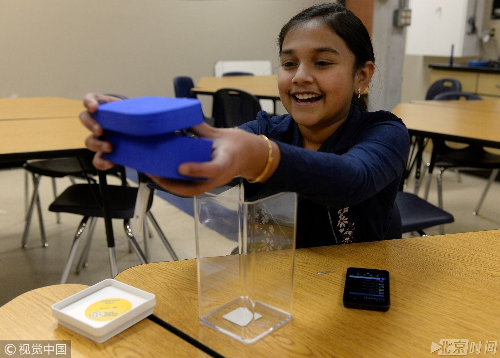 厉害了！11岁小女孩成为美国顶尖年轻科学家