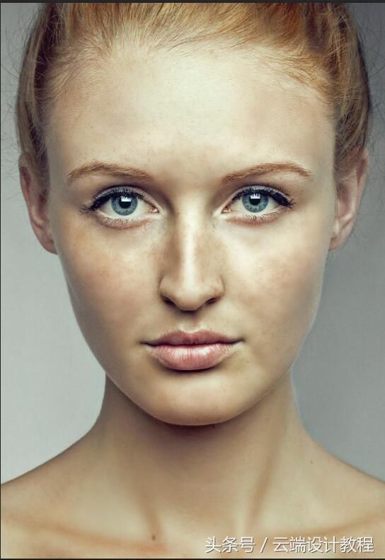 photoshop教程:人像照片 祛斑+磨皮 处理,丑小