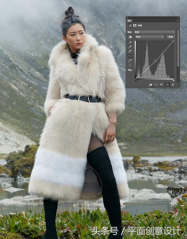 PS人像商业修图,时尚商业修图师是如何修图的