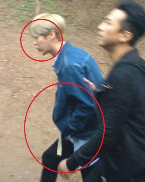 鹿晗录《奔跑吧》突发肚子疼,驼背扶邓超,惹网