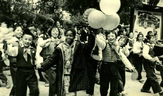 中美乒乓外交老照片