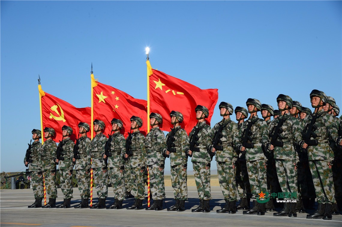 中国2021阅兵式完整版图片
