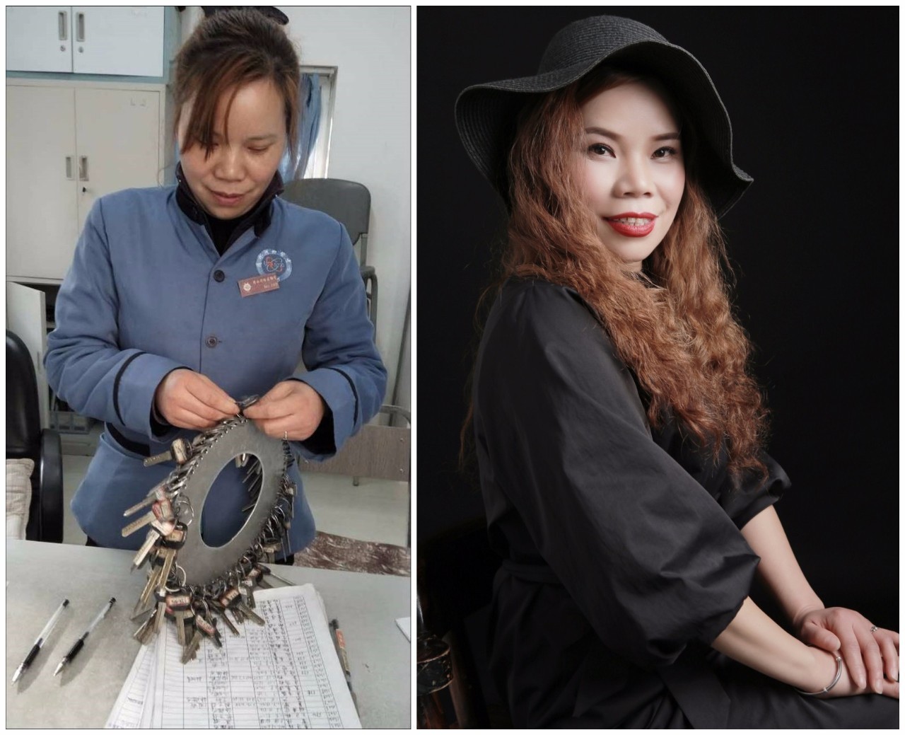 电子科大为宿管阿姨拍艺术照 她们原来这么美