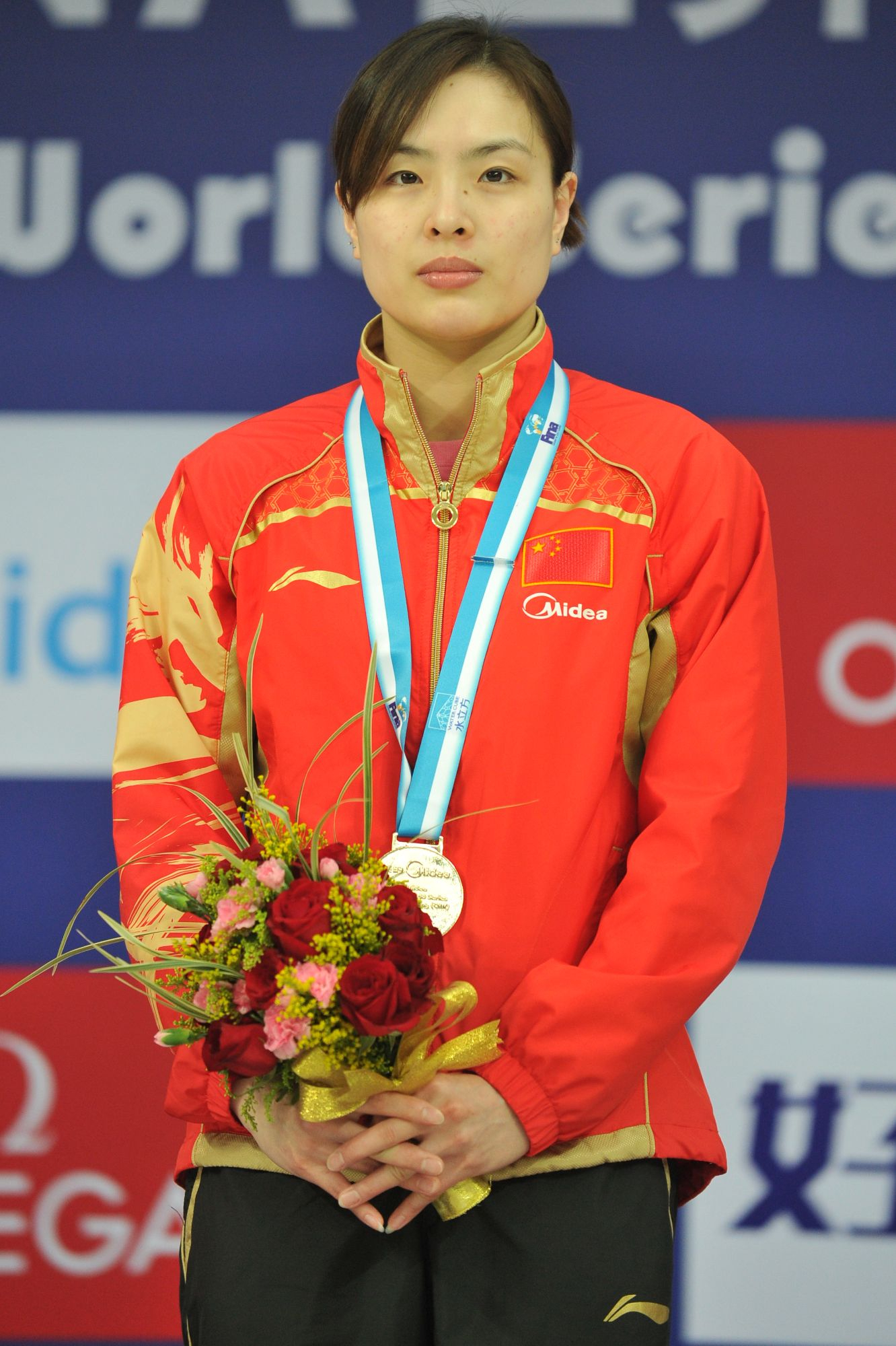 中国女子跳水运动员 吴敏霞美照欣赏