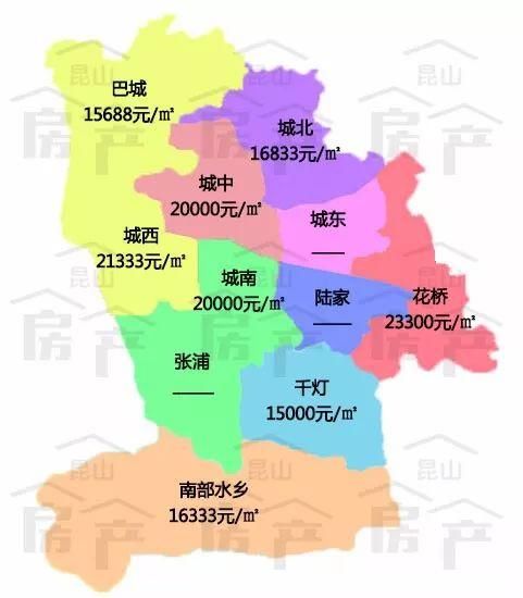 昆山4月新房房价出炉,均价已达18481元/!